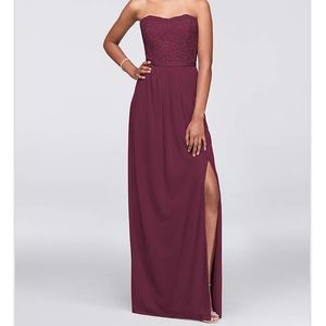 David’s Bridal Bridesmaid Dress